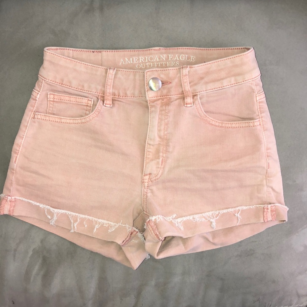 American eagle high rise shorts size 2